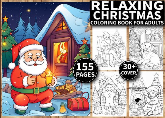 A Crafter's Review of 155 Relaxing Christmas Coloring Pages Graphics