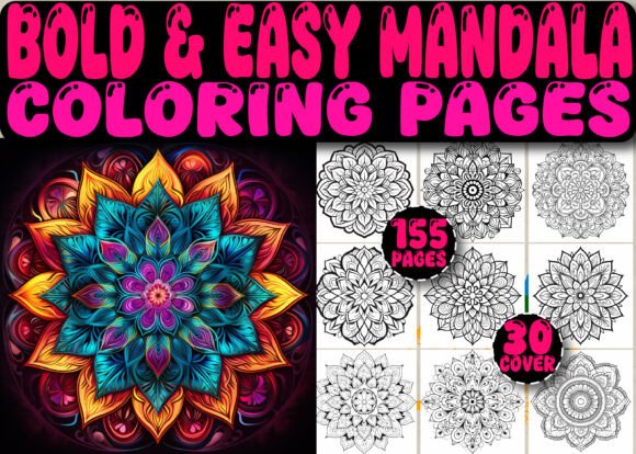 A Designer's Review: 155 Bold Easy Mandala Graphics