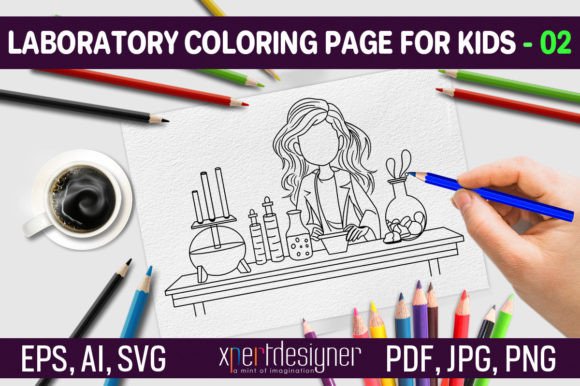 A Designer's Review of Science Coloring Page for Kids - 02