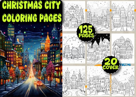 A Graphic Designer Reviews a Festive City Coloring Pages Set