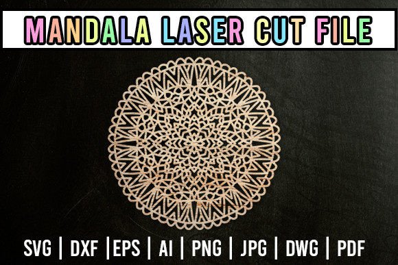 Mandala Laser Cut Design: A Designer's Review for Embroidery