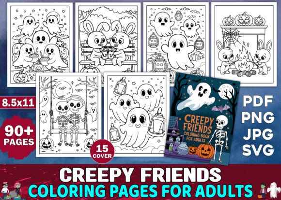 Practical Use of a Creepy Friends Graphic for Branding