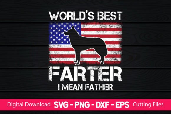 World's Best Father: A Siberian Husky Graphic for Crafts
